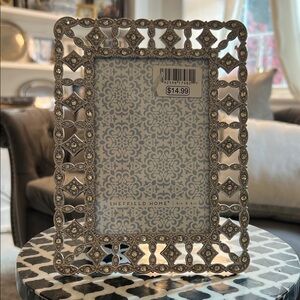 Glam Crystal Silver Picture Frame